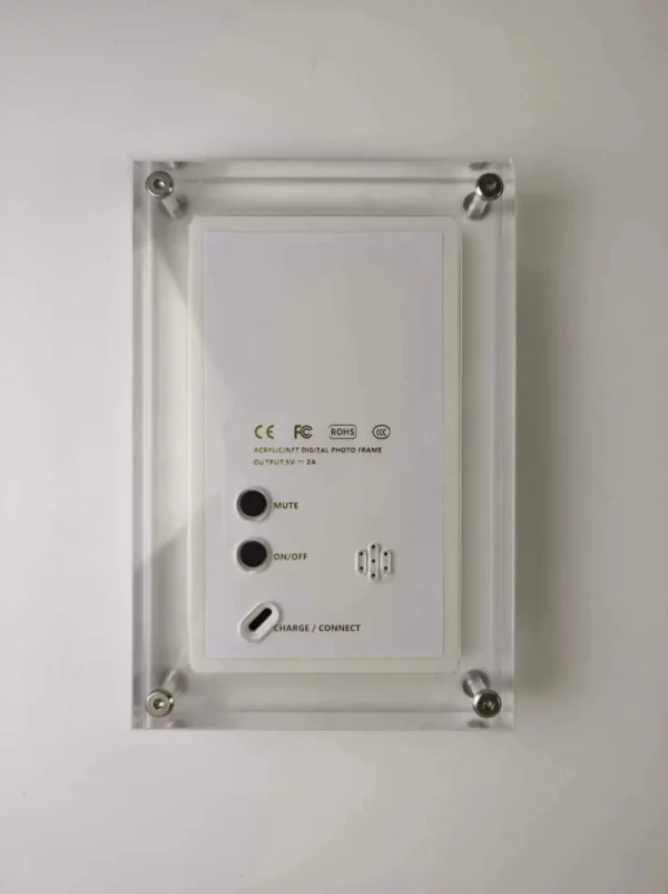 Moving Acrylic Digital Photo Frame Preserving Memories 6