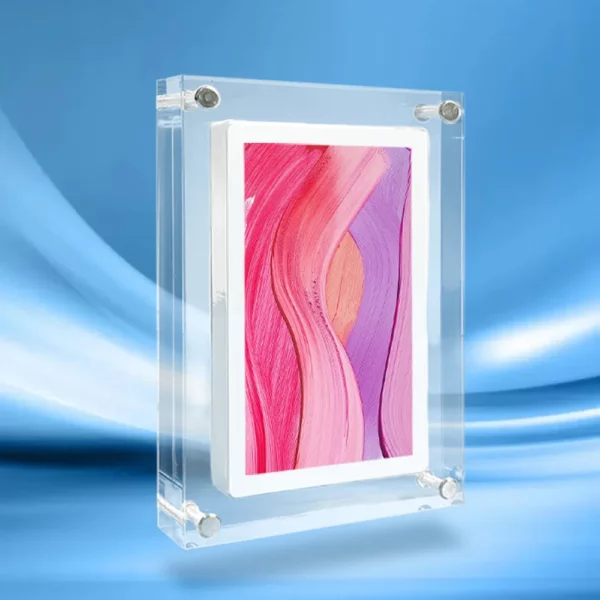 Moving Acrylic Digital Photo Frame Preserving Memories 4
