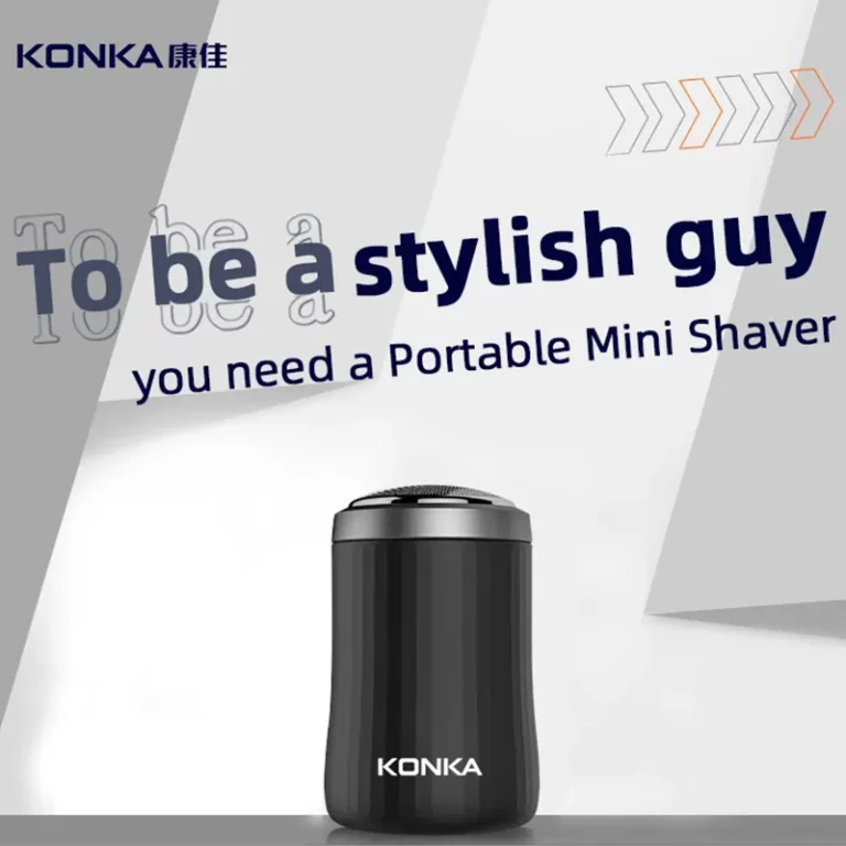 Portable mini electric shaver Beard Trimmer Razor Wet and dry use Tape C Charge Shaver For Men Razor 1